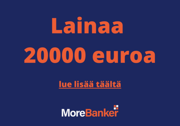 Lainaa 20.000 euroa